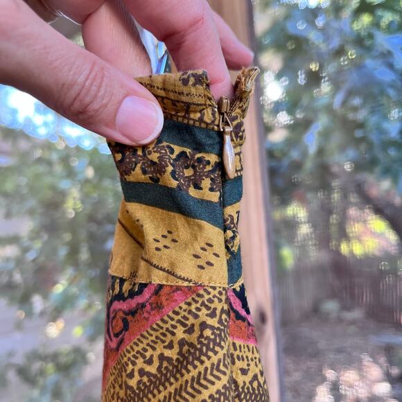 The Territory Ahead Women's Vintage Printed A-Line Midi Skirt Size 14 - Picture 7 of 10